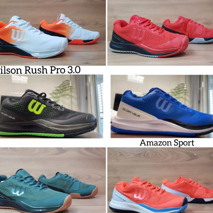 ✤Termurah✤ Sepatu Tenis Wilson Rush Pro 3.0 Sepatu Tennis Wilson Original Bnib