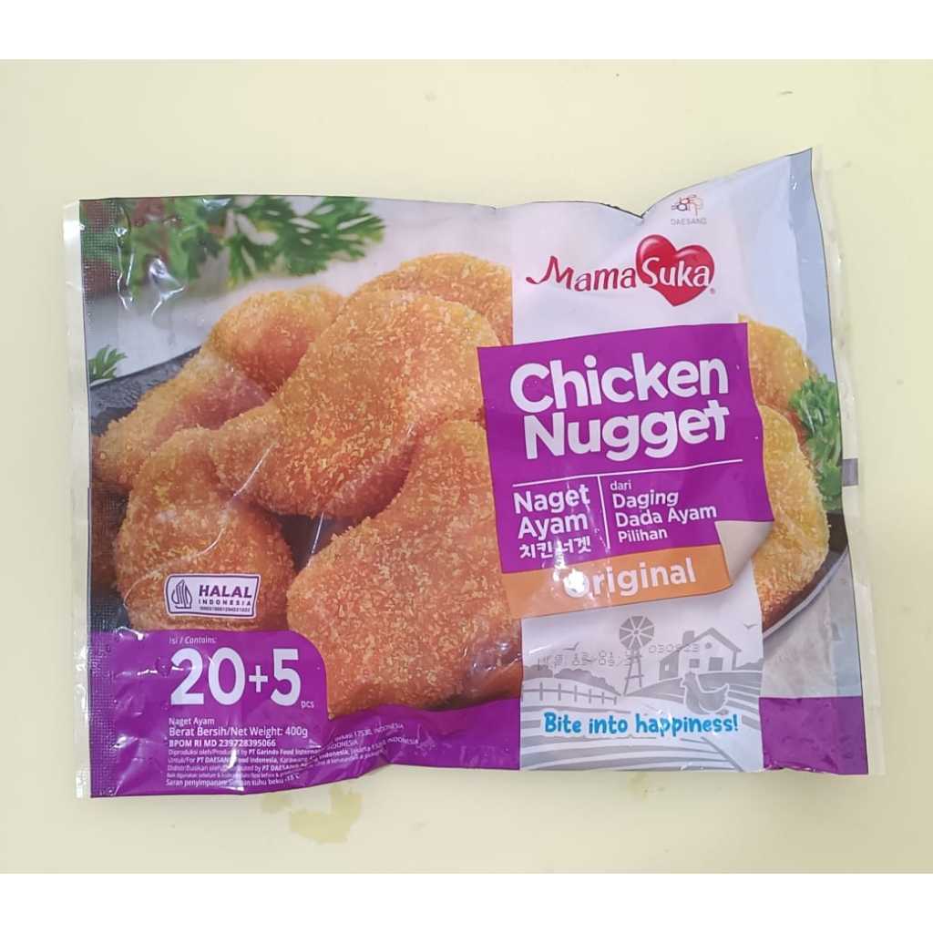 

NUGGET ORIGINAL MAMASUKA 400 G