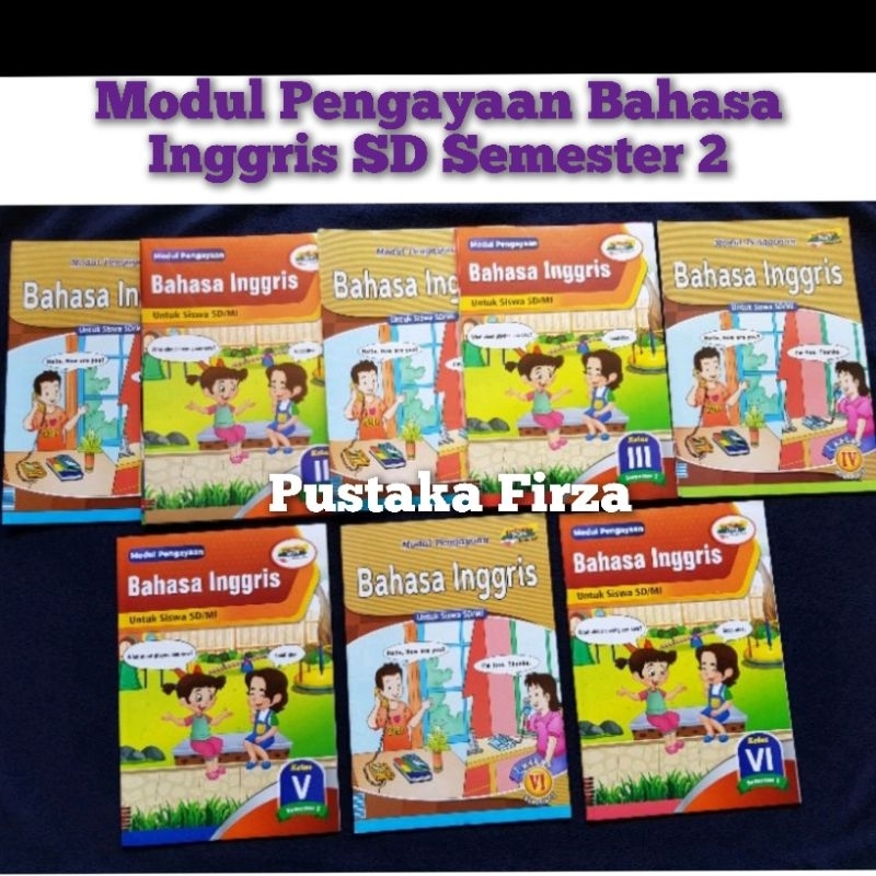 LKS Modul Bahasa Inggris SD/Mi Semester 2 kelas 1.2.3.4.5.6 CV Arya Duta