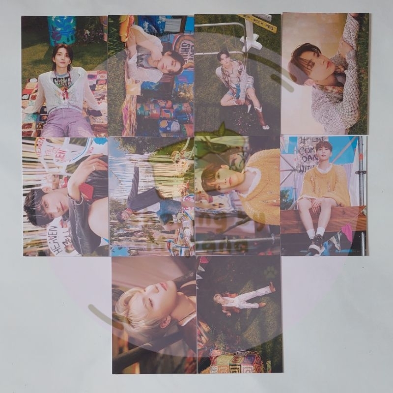 Sharing Photocard PC SEVENTEEN 11th Mini Album SEVENTEENTH HEAVEN Kit Kihno Ver Joshua Hoshi DK Seun