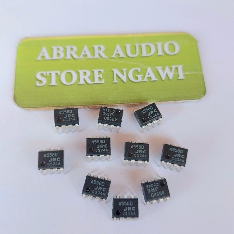 IC JRC4558 ASLI JRC 4558 ORIGINAL