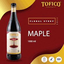 

Syrup Maple Tofico / Sirup Rasa Maple Premium 1 Liter / Tofico Syrup Official