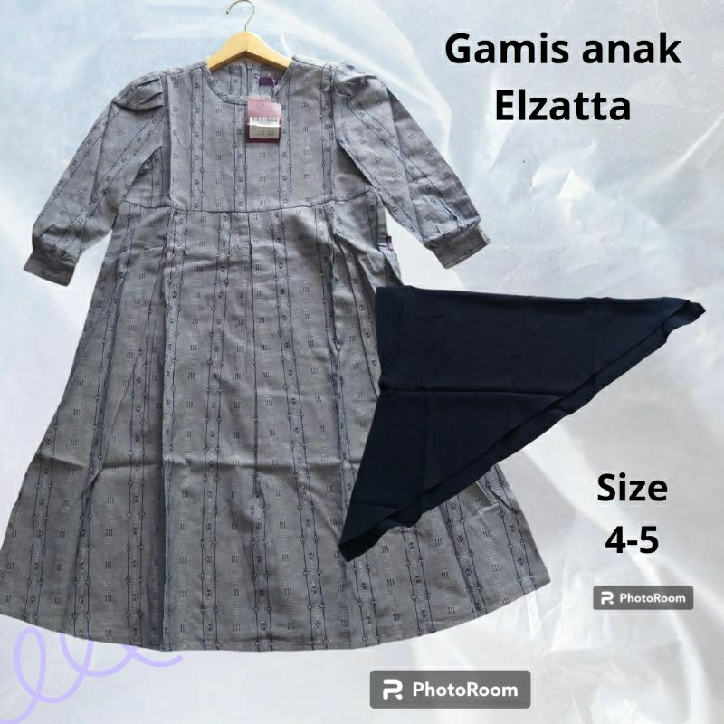 gamis anak elzatta
