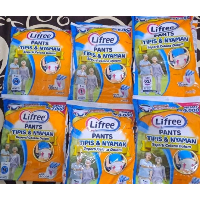 LIFREE popok celana dewasa Size L