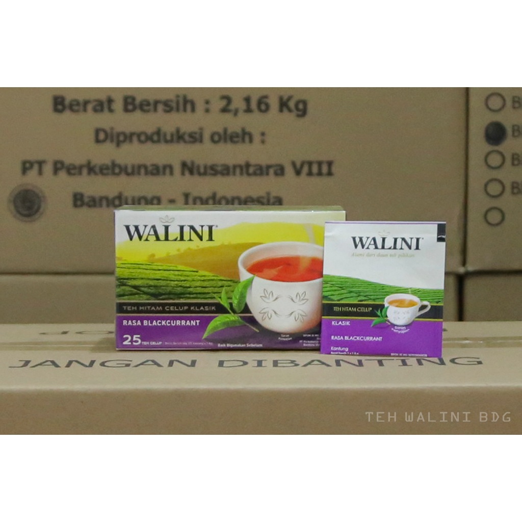 

Teh Walini Blackcurrant 25s Kemasan Amplop/ Tea Bag