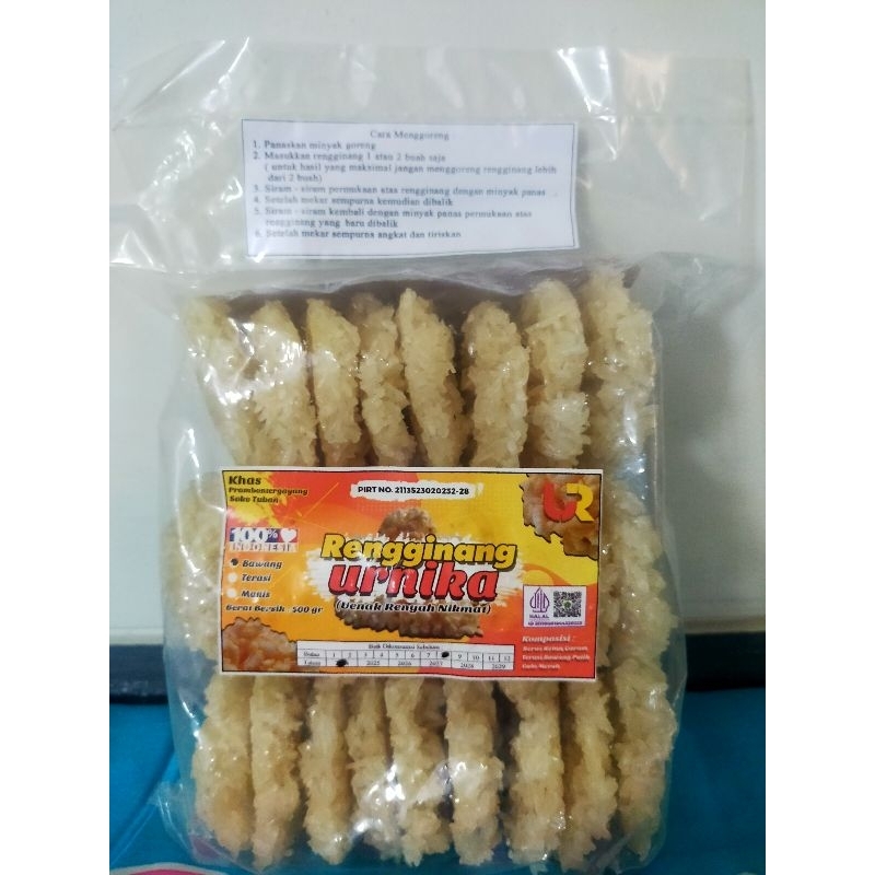 

Rengginang Rasa Bawang 500 gr