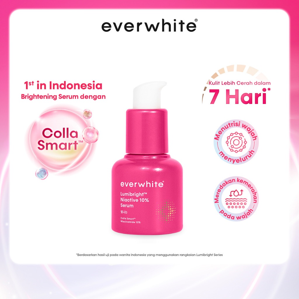Everwhite Lumibright Niactive 10% Serum - Serum Niacinamide Pencerah Wajah by Ever White
