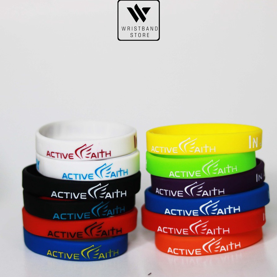 ✤Ready Stock✤ GELANG ACTIVE FAITH WRISTBAND IN JESUS NAME I PLAY BASKET BASKETBALL JEREMY LIN NBA BR