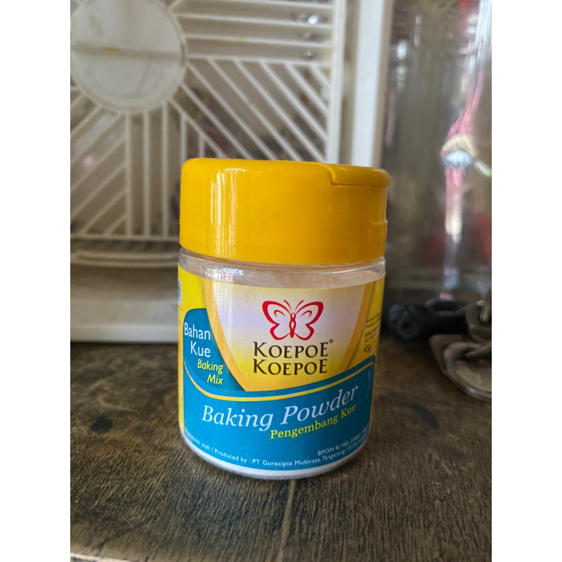 

BAKING POWDER KOEPOE - KOEPOE 45 GRAM