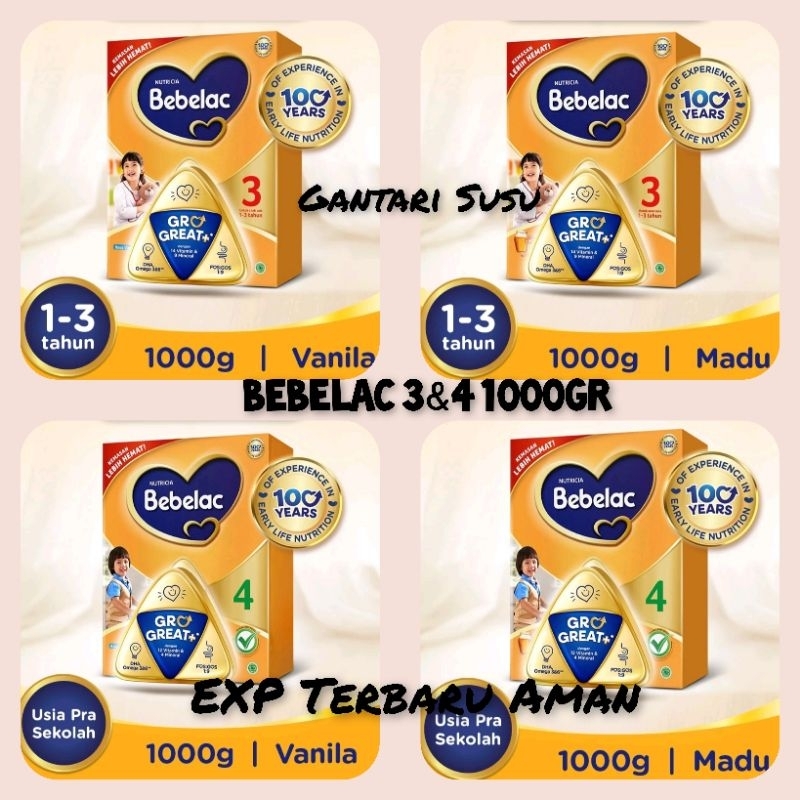 Bebelac 3 1000gr Bebelac 3 1Kg & Bebelac 4 1000gr Bebelac 3 800gr