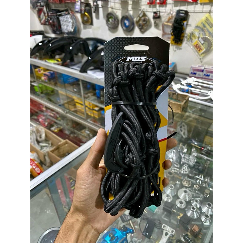 JARING JOK MANTEL MOS KARET JOK UNIVERSAL JARING HELM MOS HITAM