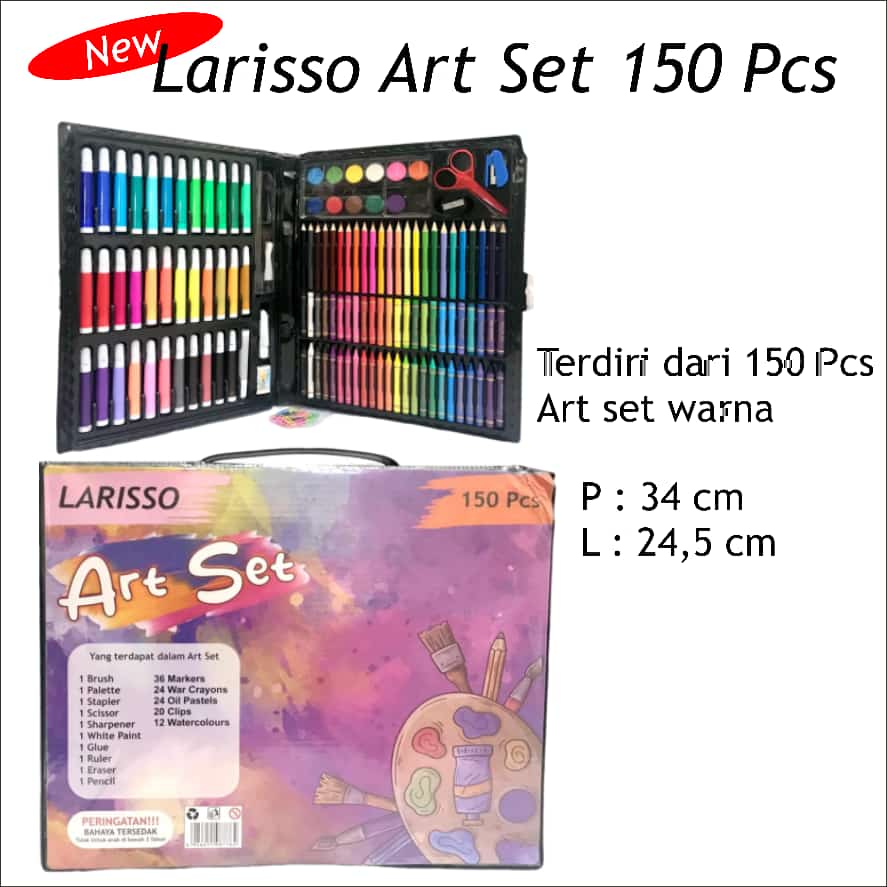 

Painting Art Set Larisso 150pcs