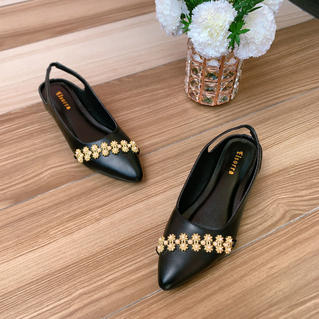 Elsorra Premium Flatshoes Collection - Debora Series [TB 357] Mules Terbaru Kekinian Terlaris