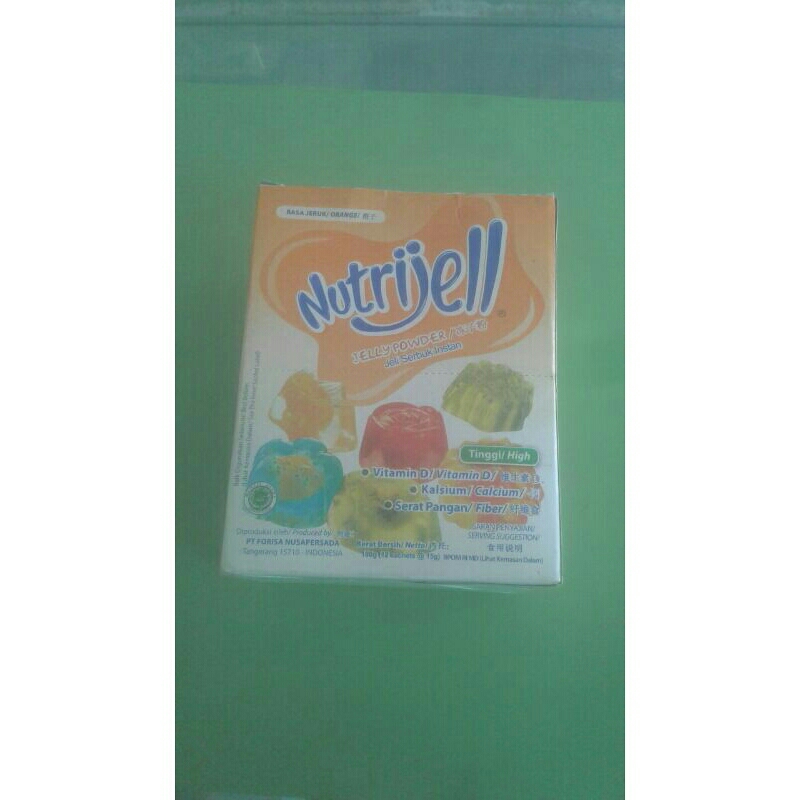 

Nutrijell Rasa Jeruk 1Kotak 180g (12 Sachets @15g)