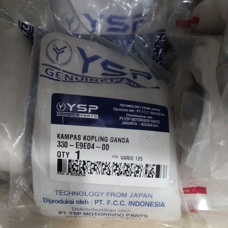 KAMPAS KOPLING GANDA VARIO 125 ORI FCC