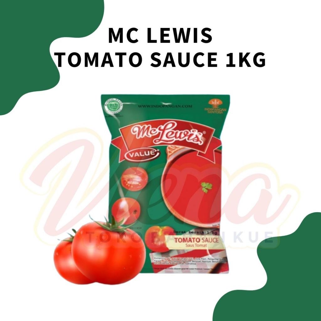 

MC Lewis Tomato Sauce 1Kg / Saus / Saos Tomat