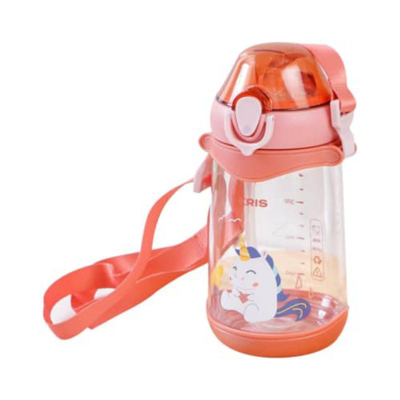 Kris 500 Ml Botol Minum Anak Tritan Unicorn - Pink
