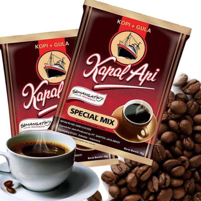 

Kopi Kapal Api Special Mix Instan 25 gr Tersedia Kemasan Sachet Kualitas Bagus Terbuat Dari Paduan Bahan Terbaik Untuk Membangkitkan Semangat - COD