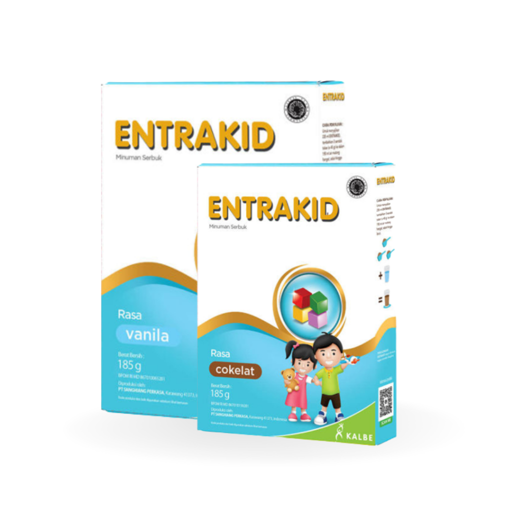 

SUSU ENTRAKID Vanilla Coklat 185 gr / Susu Nutrisi Anak ENTRAKID 185 gram / Susu Anak Susah Makan