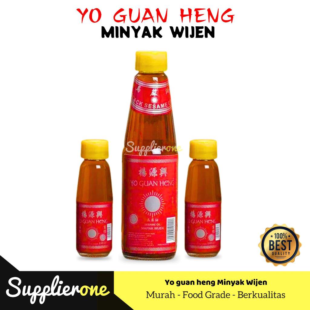 

Yo guan heng sesame oil / Minyak wijen 330ml / Minyak wijen 110ml / Minyak wijen matahari