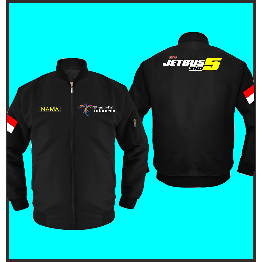 Jaket Bomber Pria Original - Bomber Jacket JetBus terbaru Pariwisata