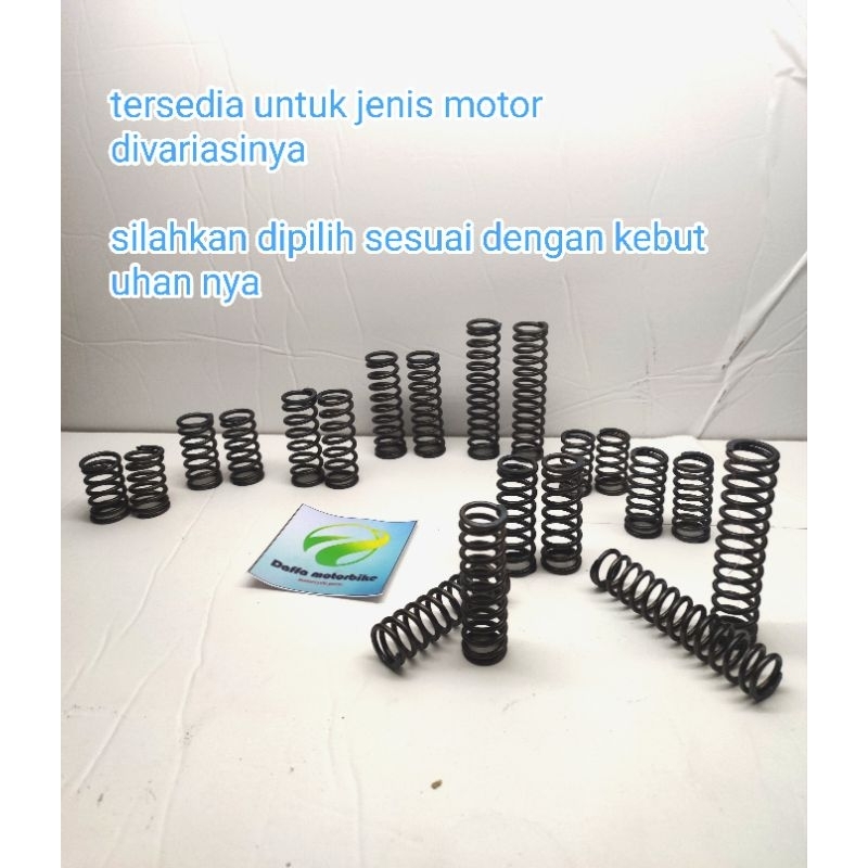 per suling shock depan rebound/Downsize anti jeduk beat-vario-grand supra-mio-x-ride-mio j-mio3-Aero