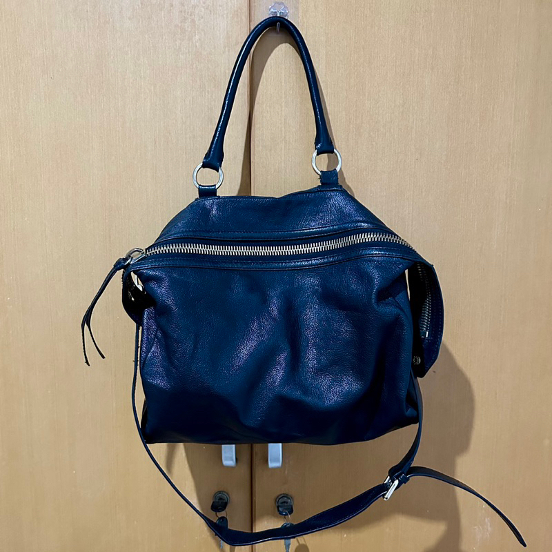 Preloved Breal Pandora Bag Large Pebbled Leather