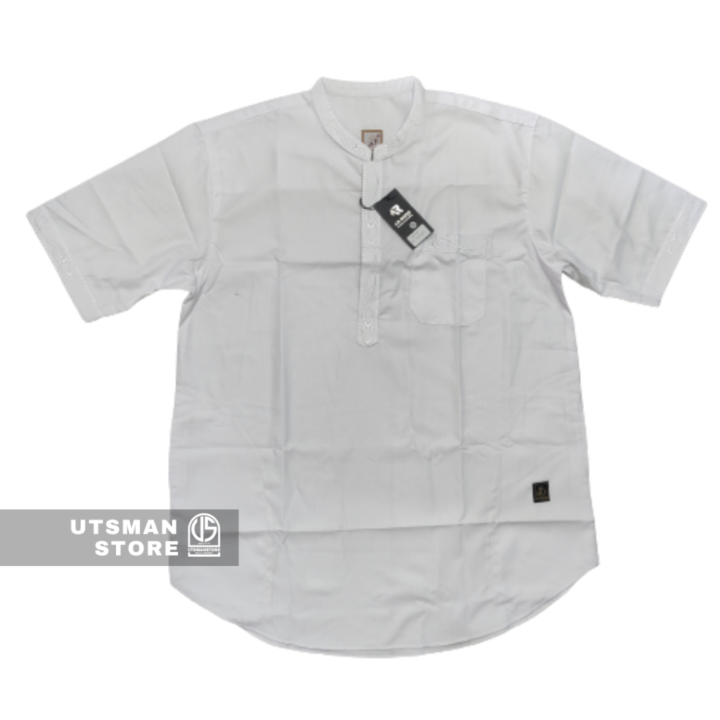 KOKO KURTA PUTIH JUMBO AR RIFQI PREMIUM QUALITY XXL / XXXL / XXXXL