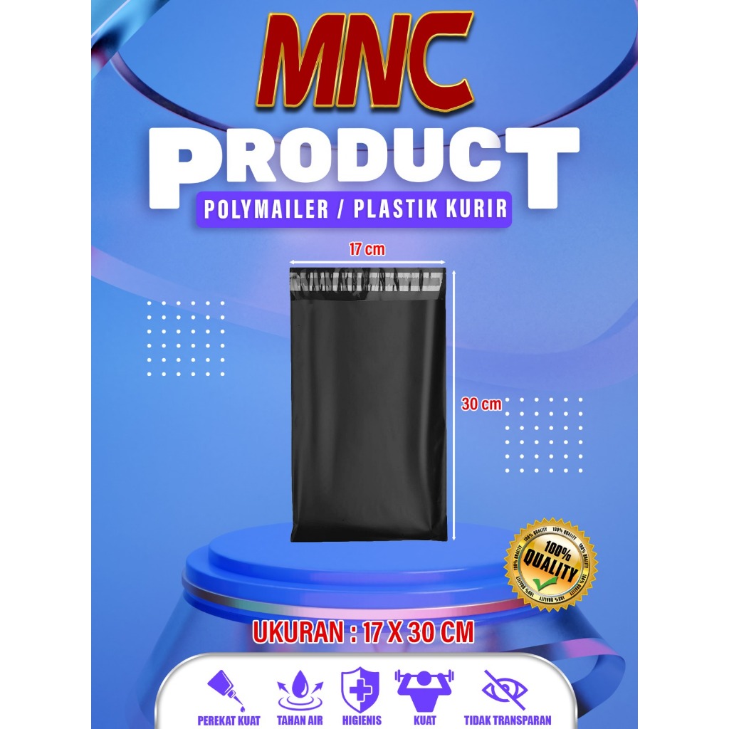 

PLASTIK POLYMAILER 17 X 30 CM ISI 100 LEMBAR KANTONGAN PACKING ONLINE SHOP