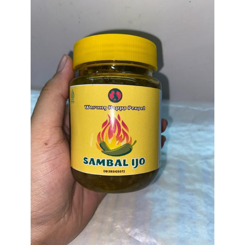 

SAMBAL CABE IJO, by Warung happy penyet