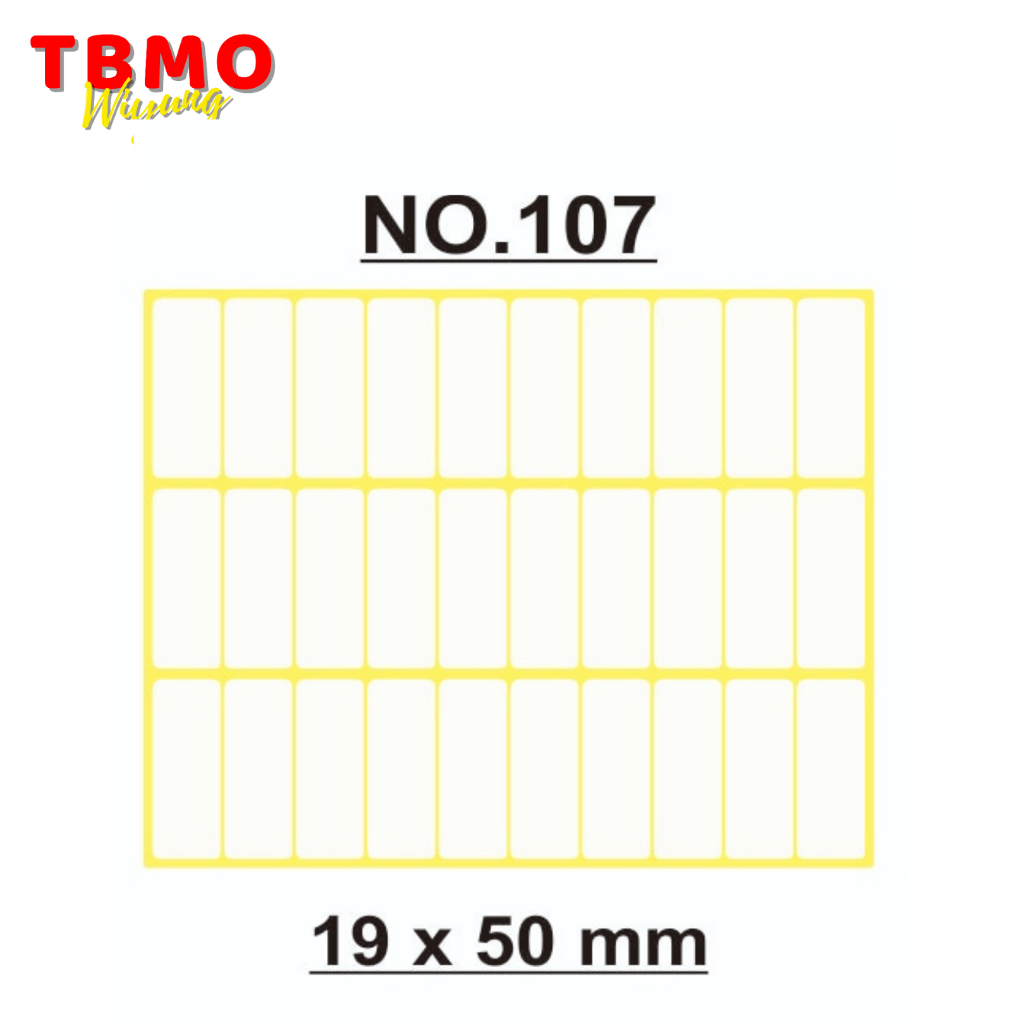 

Label Harga OCI 107 Olean City