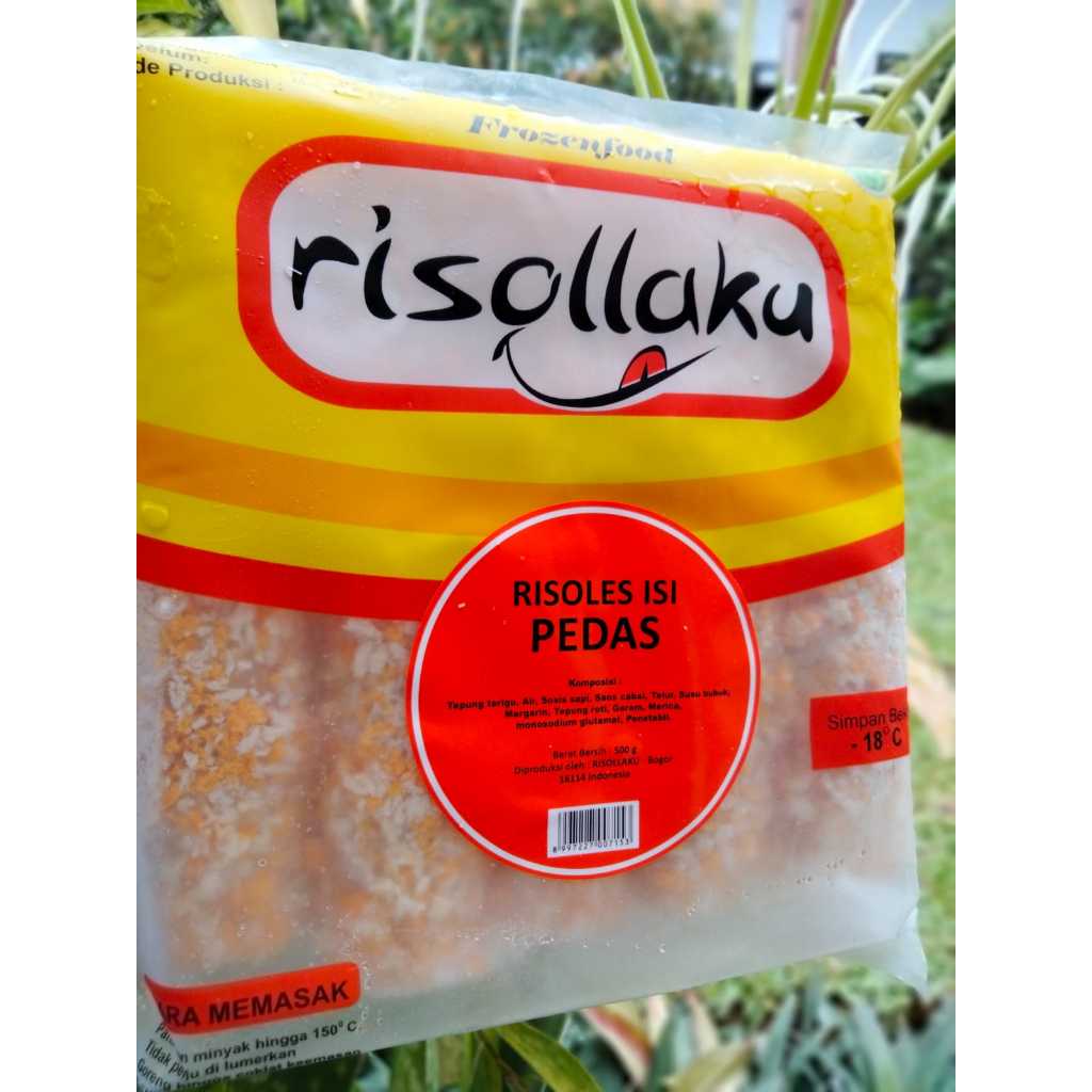 

RISOLES PEDAS SOSIS TELUR 500GR RISOLLAKU ISI 10PCS SPICY RISOL HALAL