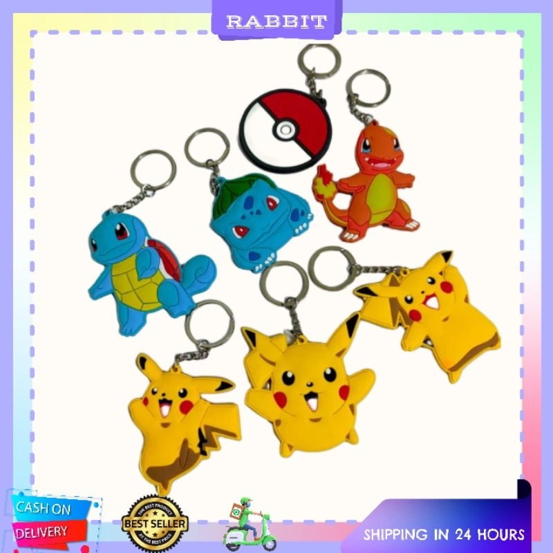 [READY]✅GANTUNGAN KUNCI POKEMON SOUVENIR KARAKTER POKEMON