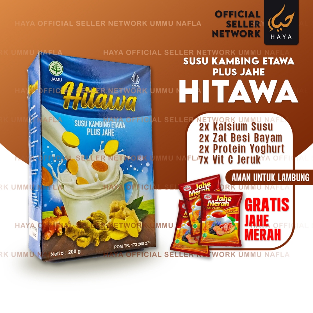 

HITAWA Susu Kambing Etawa Plus Herbal 200gr