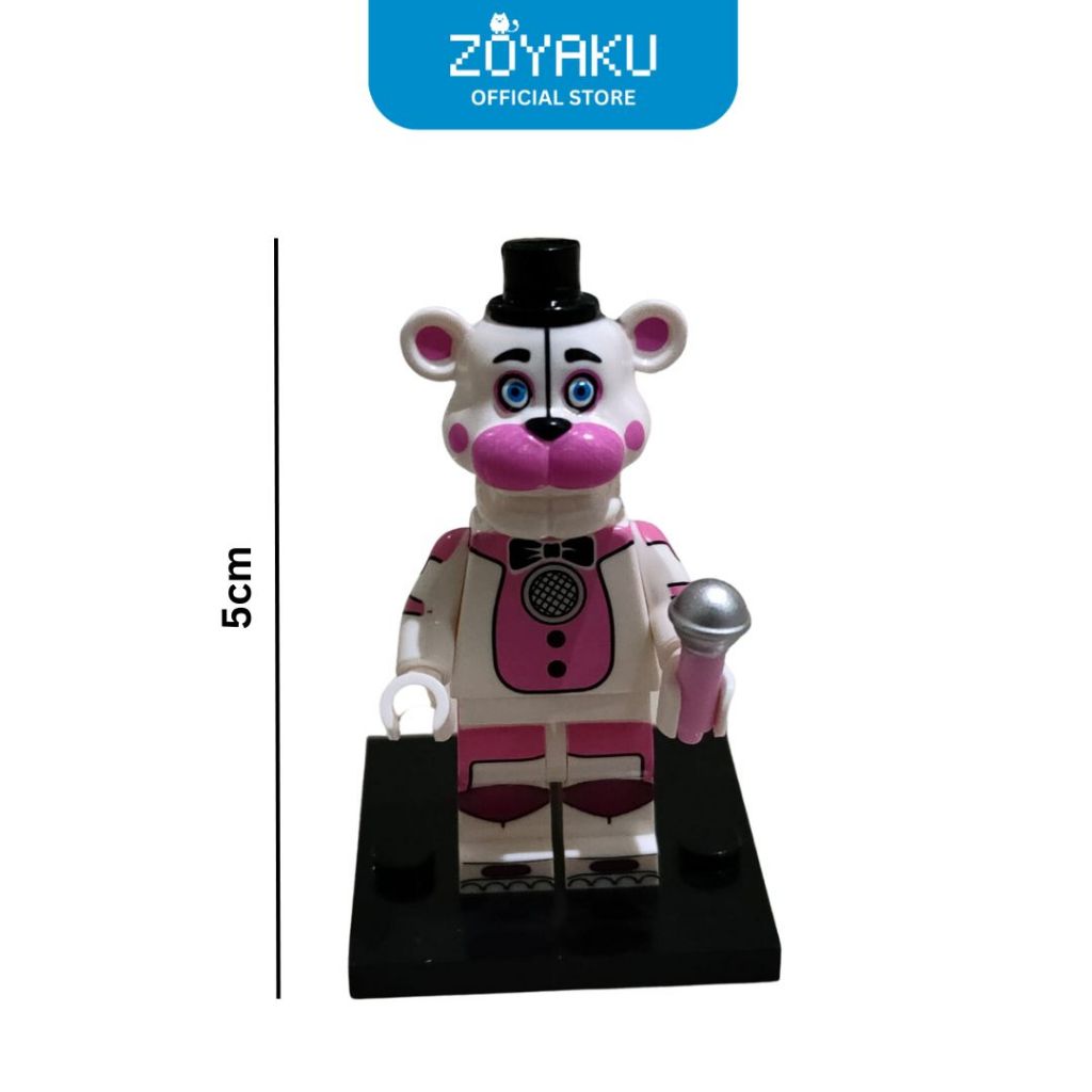 (24pcs) Mainan Lego Mini Bricks Five Nights at Freddy's FNAF Balok Susun ULI016