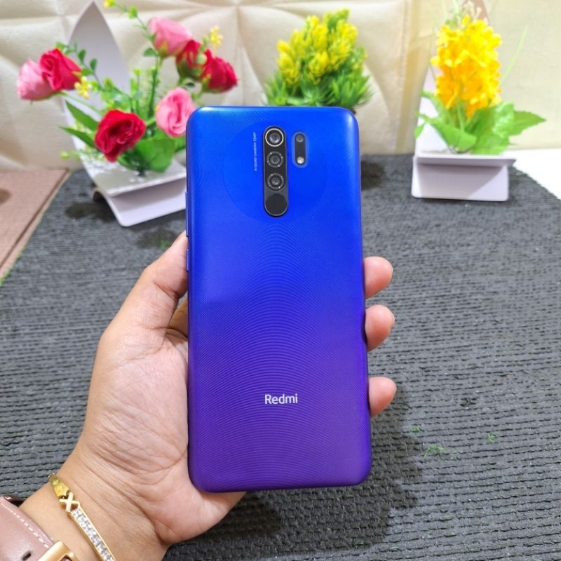 XIAOMI REDMI 9 RAM 4/64 RESMI BEKAS MURAH