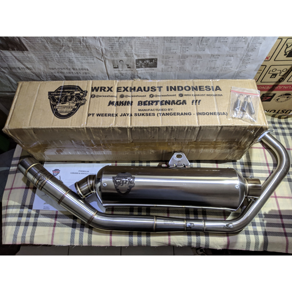 Knalpot Wrx Gp3 K3 Cbr 150R Facelift Original