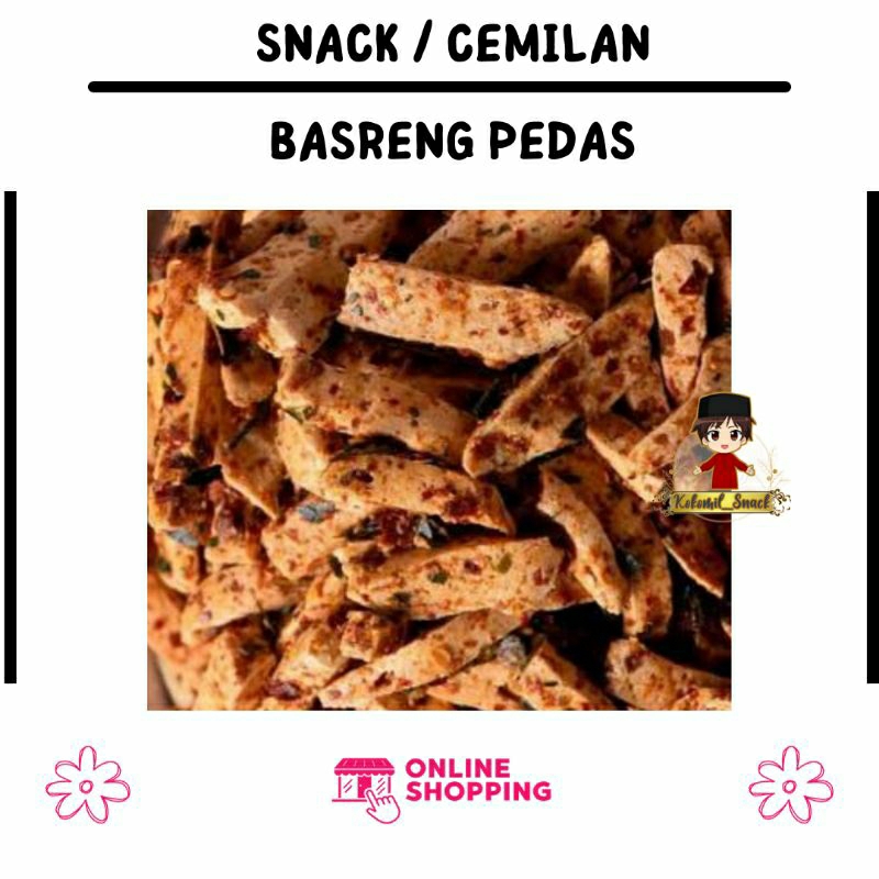 

Basreng Pedas, Ori, Pedas Daun Jeruk 500gr