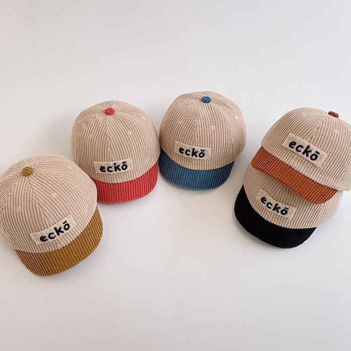 HVJW5226 Ready Stok  1-3 Tahun | Topi baseball anak motif ECKO / topi anak keren TP-9152