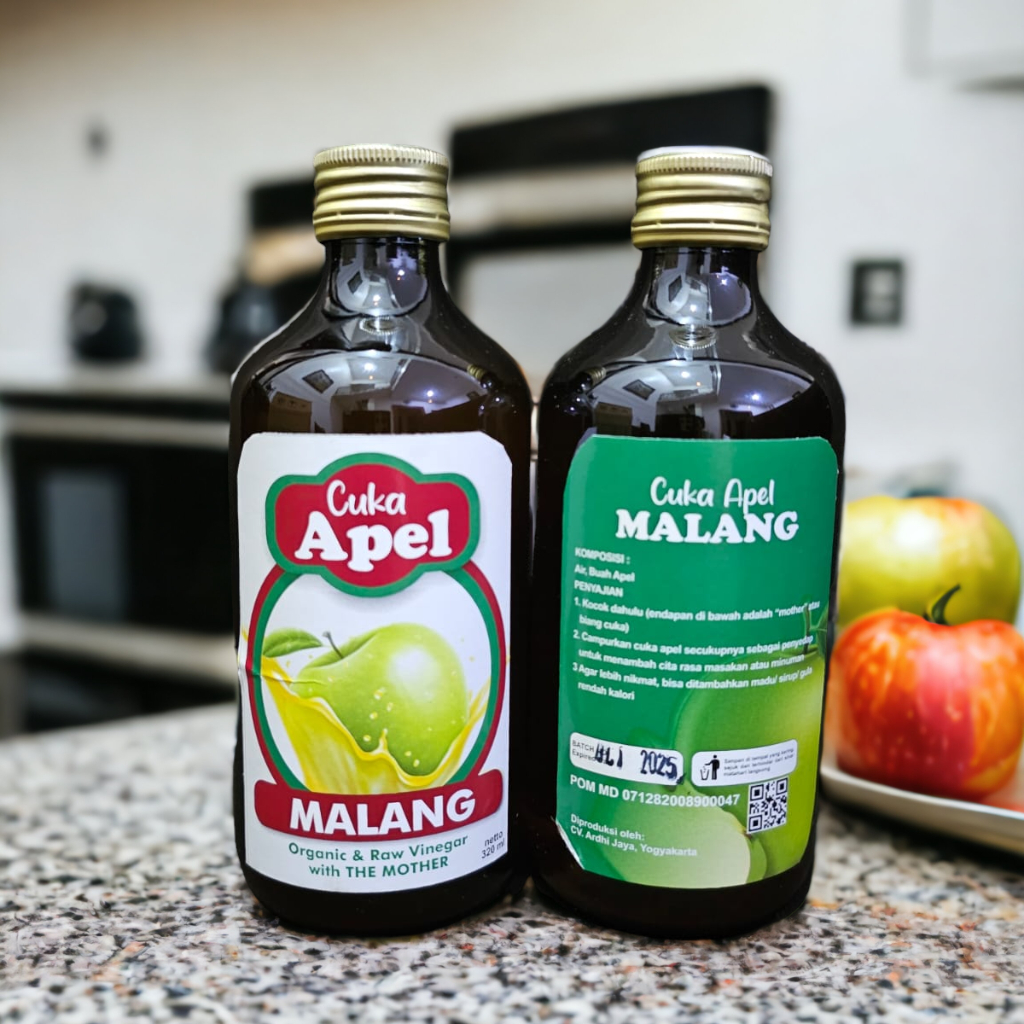 

Cuka Apel Malang 320 ml Izin BPOM