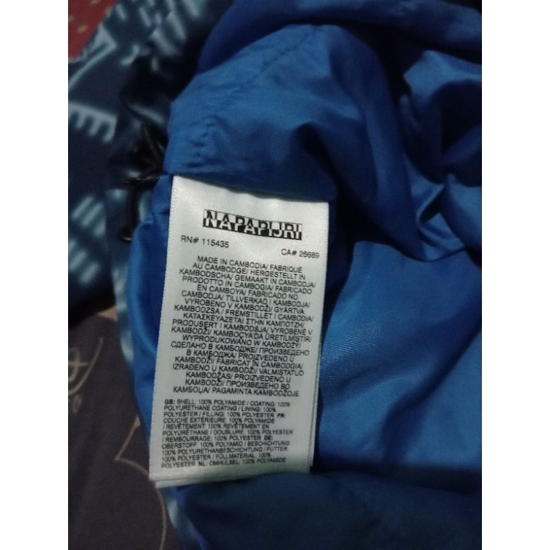 jacket napapijri aop rainforest Original 100%