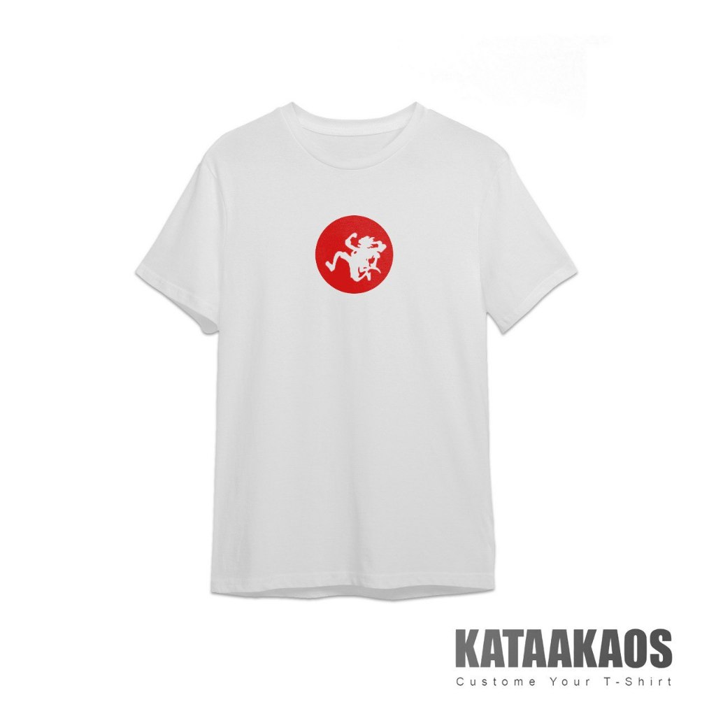 Kaos Anime - Desain Onepiece Gear 5 - Kaos Custom