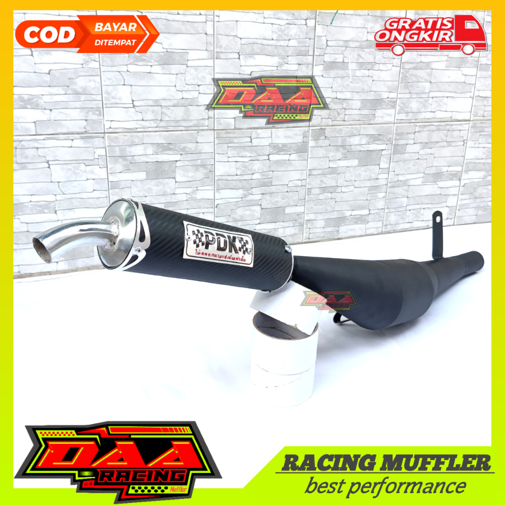 knalpot A100 suzuki motor 2tak racing PDK