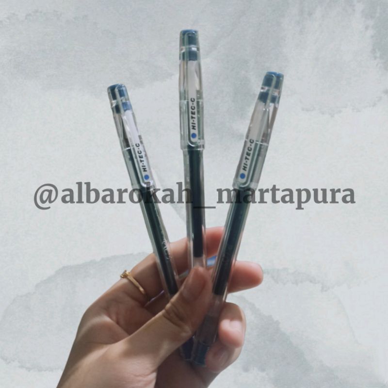 

TAB | Pulpen PILOT HI-TEC-C 0.3 MM Tinta biru