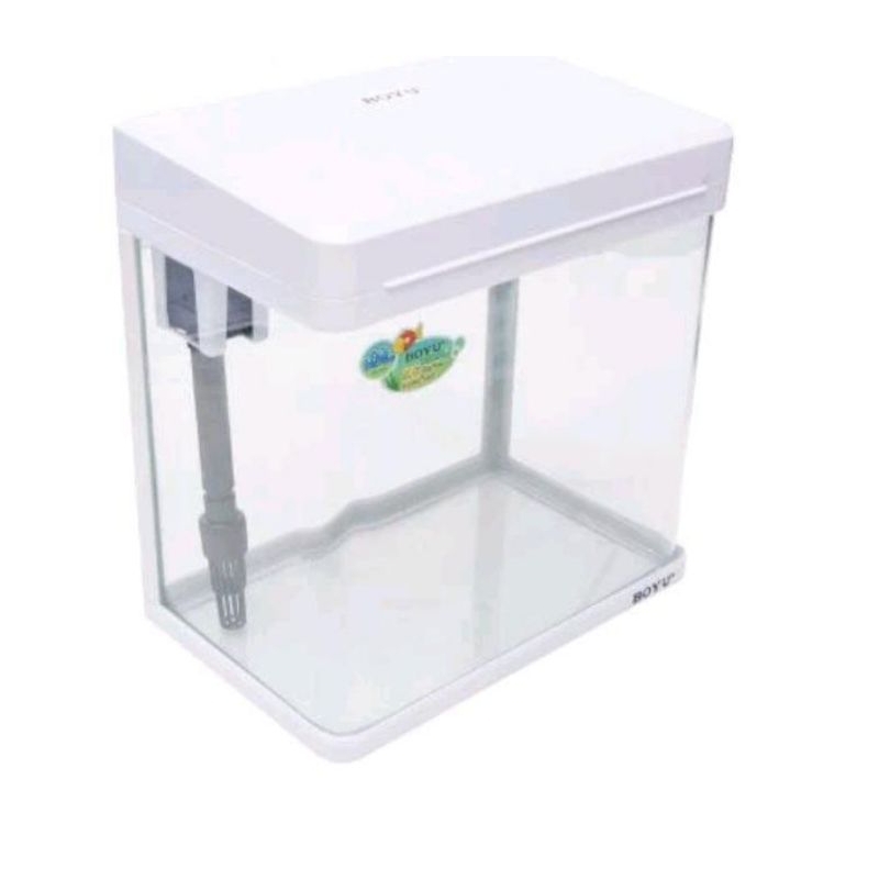 Akuarium / Aquarium Boyu nano 22cm putih