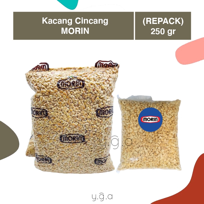 

Morin Kacang Cincang (REPACK) 250gr / Diced Peanut / Topping Donut Martabak Roti Bakar