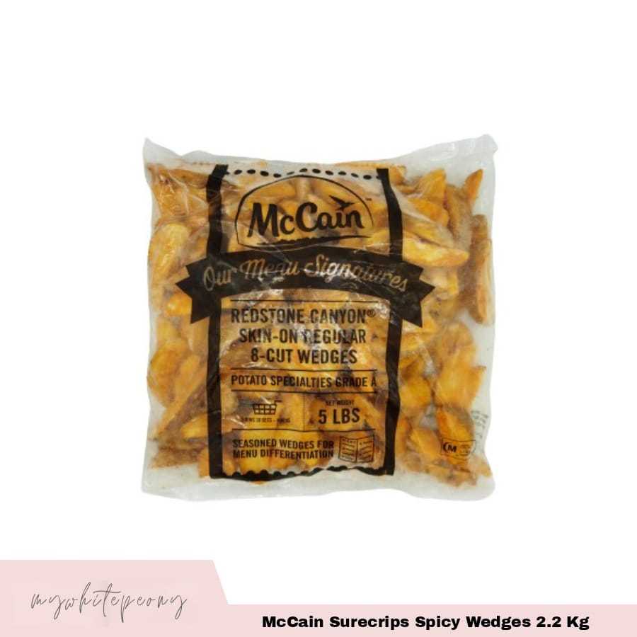 

Mc Cain McCain Surecrips Spicy Wegdes 2.2 Kg