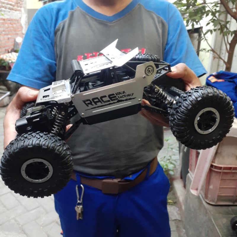 Mainan Mobil Remote RC Offroad Jeep Big foot Monster 4WD