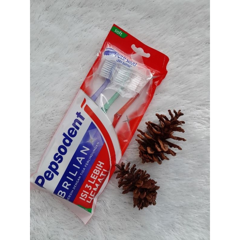 Sikat Gigi Pepsodent Isi 3