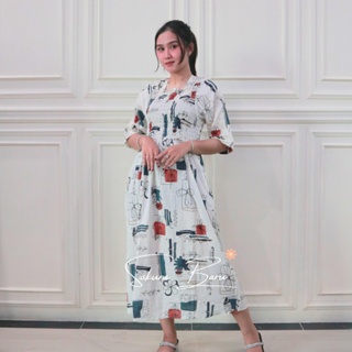 Daster Smoke Full Karet Bagian Dada / Daster Rayon Viscos Premium